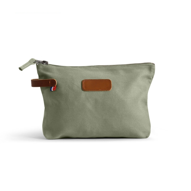 Trousse publicitaire en coton bio 360 g - Musette Vert 